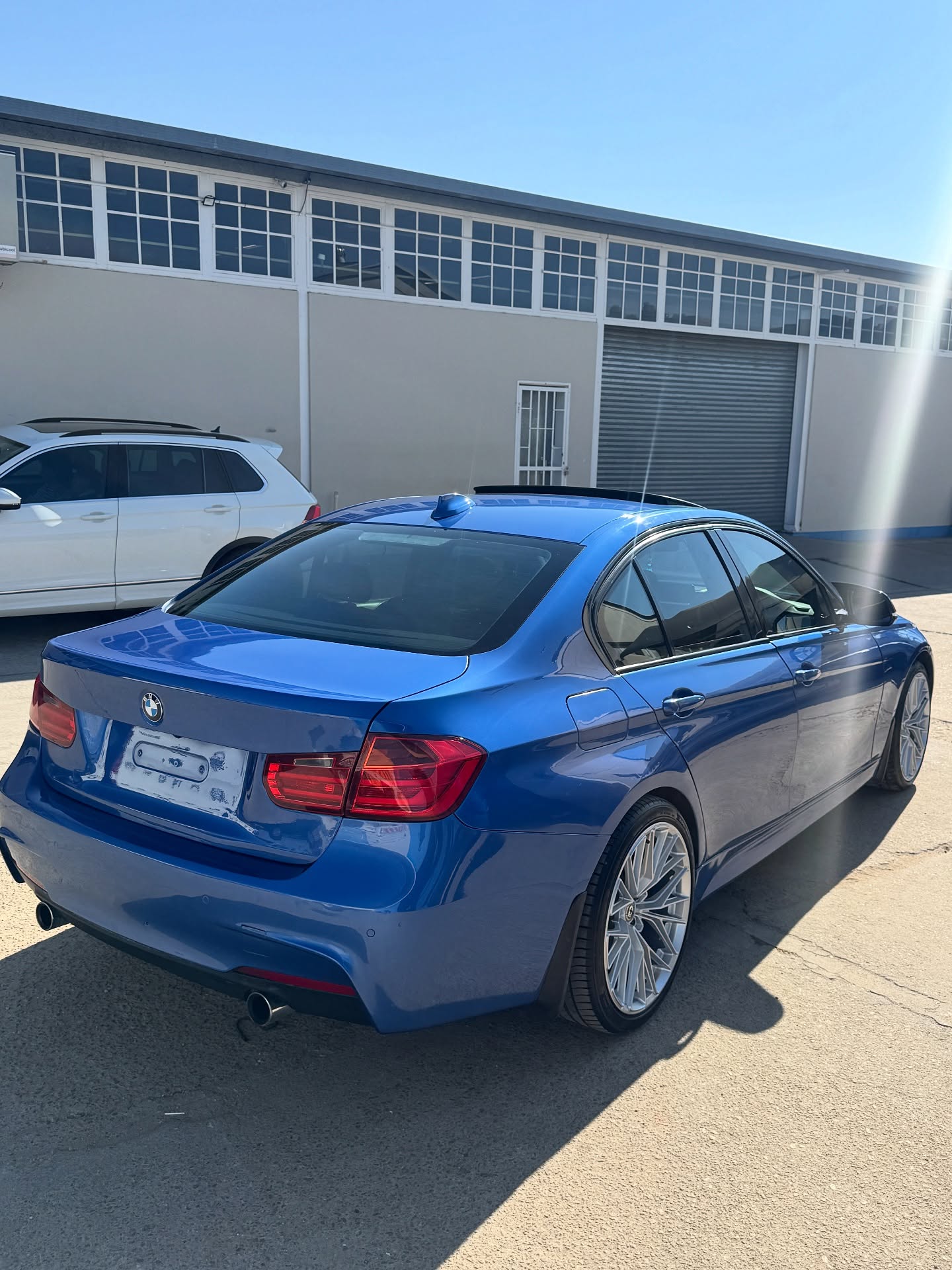 BMW paint correction